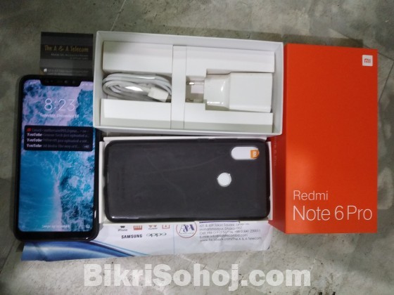 Xiaomi redmi not 6 pro 4gb 64gb